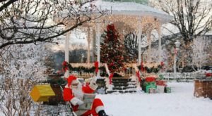 The One Town Near Pittsburgh That Turns Into A Winter Wonderland Each Year
