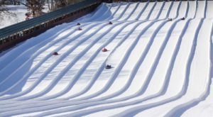 Buck Hill Snow Tubing Hill Near Minneapolis Will Give You A Winter Thrill