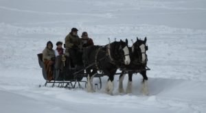 This 30-Minute Sleigh Ride Near Pittsburgh Takes You Through A Winter Wonderland