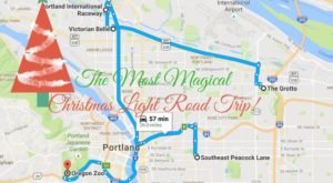 The Christmas Lights Road Trip Around Portland That’s Nothing Short Of Magical
