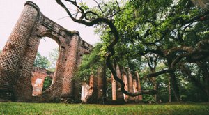 The Abandoned Old Sheldon Church In South Carolina Can Be Traced To Back Before The Revolutionary War
