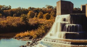 Stepping Stone Falls Near Detroit Will Soon Be Surrounded By Beautiful Fall Colors