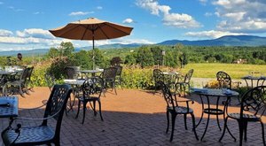 Enjoy An Upscale Dinner With A View At The Bistro at Ten Acres A Former Farmhouse In Vermont