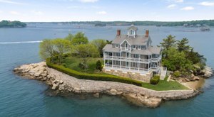 This Fall, Take A Connecticut Vacation To This Luxurious Island Mansion