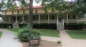One Of The Oldest Buildings In Kansas Was Used By Frontiersmen As A Military Headquarters