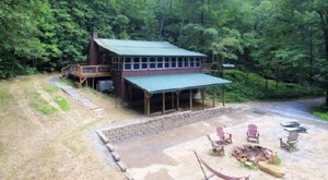 A Serene Getaway In South Carolina, This Cabin In The Jocassee Gorges Has A Private Waterfall
