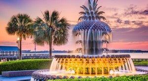 The Story Behind The Iconic Charleston, South Carolina Pineapple Fountain