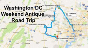 Here’s The Perfect Weekend Itinerary If You Love Exploring Washington DC’s Best Antique Stores